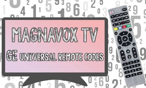 general electric universal remote codes for magnavox converter box|magnavox universal remote instructions.